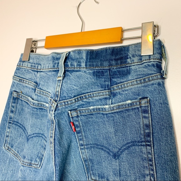 Levi’s 501 Altered distressed Skinny Jeans 25 - Picture 6 of 14